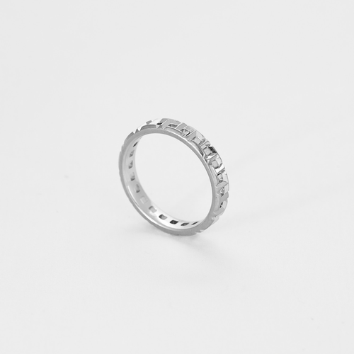 Bague 52 TIFFANY - True Etroite - Bague en or gris 58 Facettes DV19650-1