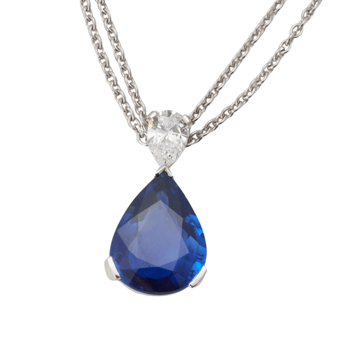 Pendentif Pendentif saphir 58 Facettes