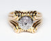 Ring 62 1950s ring in rose gold and diamonds 58 Facettes A11956