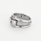 Bague 55.5 Bague en or blanc 18K, platine & diamants 58 Facettes BEA33762-1