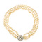 Collier Collier Perles Or & Diamants 58 Facettes BO/230036 STA