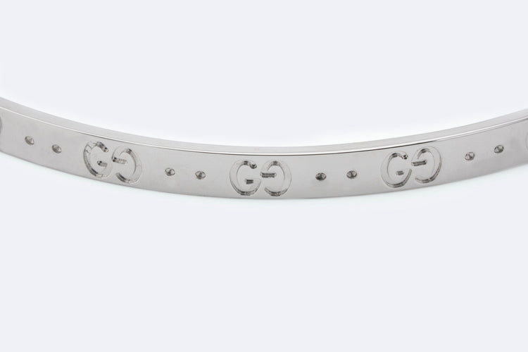 Bracelet Oro Bianco GUCCI - Bracelet en or blanc 18 kt 58 Facettes 24,00 BRC