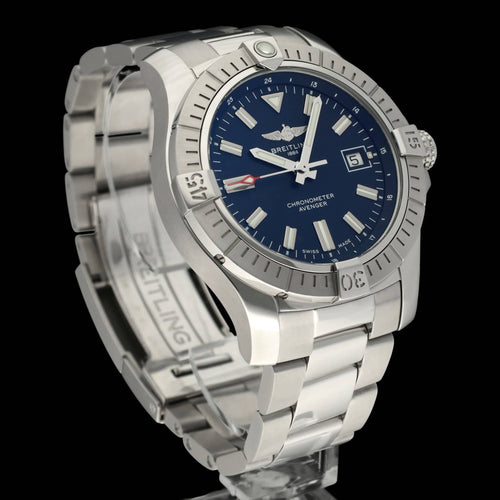 Breitling Avenger A17318 ur - Automatisk ur 43 mm, æske og papirer (2021) 58 Facettes BTL/AVG/050