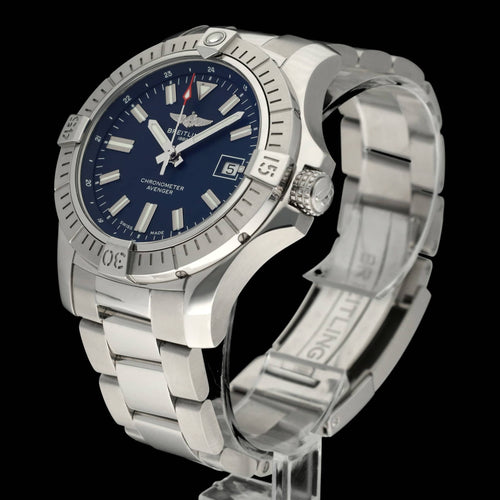 Breitling Avenger A17318 ur - Automatisk ur 43 mm, æske og papirer (2021) 58 Facettes BTL/AVG/050