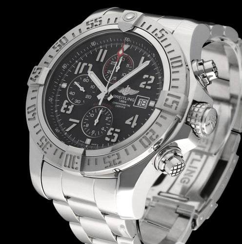 Ceas Breitling Super Avenger II - Ceas automat din oțel A13371 (2015) 58 Facettes BTL/AVG/059