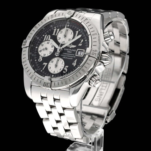 Hodinky Breitling Chronomat Evolution A13356 - Automatické ocelové hodinky 44 mm 58 Facettes BTL/CHM/171