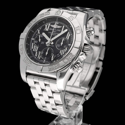 Breitling Chronomat 44 Watch - Automatic steel watch AB0110 (2013) 58 Facettes BTL/CHM/172