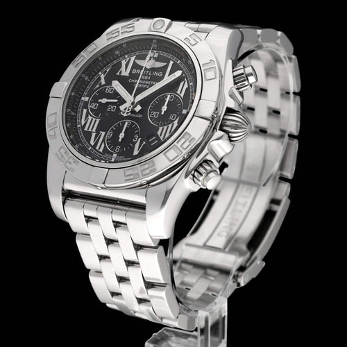 Breitling Chronomat 44 Watch - Automatic steel watch AB0110 (2013) 58 Facettes BTL/CHM/172