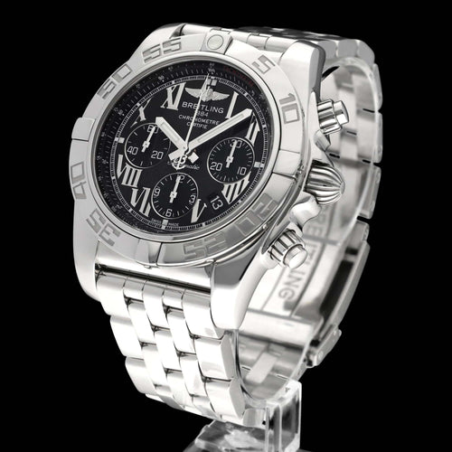 Hodinky Breitling Chronomat 44 - Automatické ocelové hodinky AB0110 (2013) 58 Facettes BTL/CHM/175