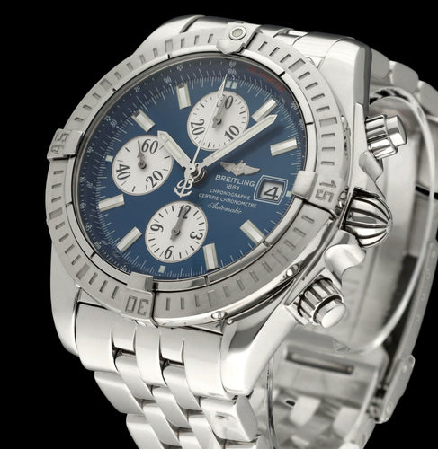 Breitling Chronomat Evolution Watch - 44 mm automatic steel watch 58 Facettes BTL/CHM/180