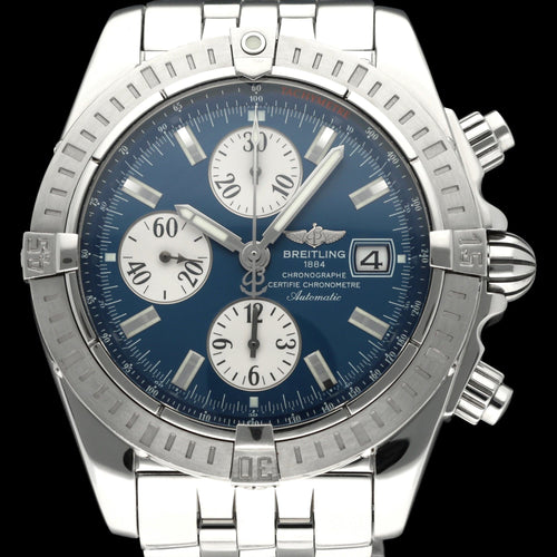 Breitling Chronomat Evolution Watch - 44 mm automatic steel watch 58 Facettes BTL/CHM/180