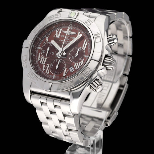 Breitling Chronomat 44 Watch - Automatic steel watch AB0110 (2009) 58 Facettes BTL/CHM/182