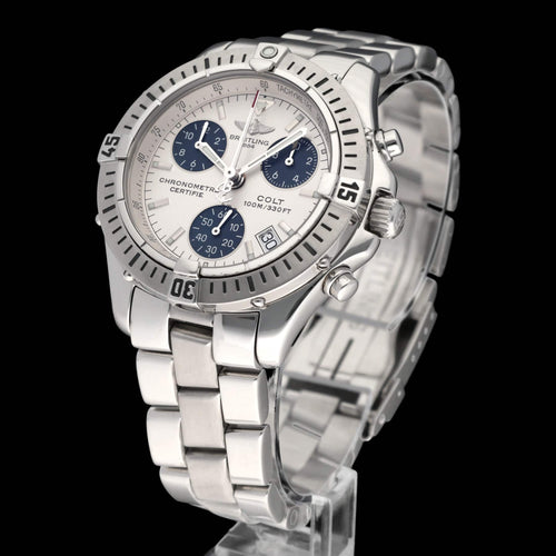Breitling Colt Watch - Quartz chronograph steel watch, ref. A73350 58 Facettes BTL/CLT/029