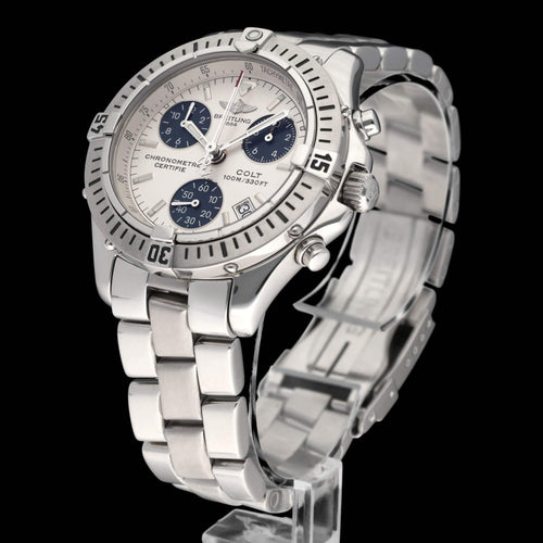 Breitling Colt Watch - Quartz chronograph steel watch, ref. A73350 58 Facettes BTL/CLT/029