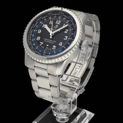 Breitling Navitimer Aviator 8 - Automaattikello terästä 43 mm 58 Facettes BTL/NVT/054