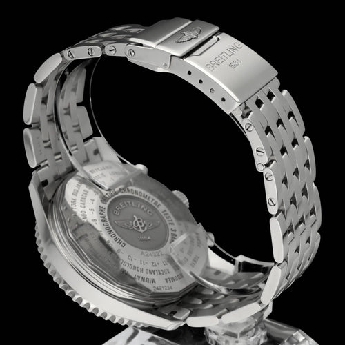 Orologio Breitling Navitimer World - Orologio automatico in acciaio A24322 58 Facettes BTL/NVT/062