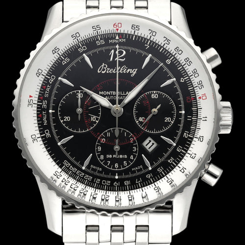 Breitling Navitimer - Automaattikello A41330 terästä 38 mm 58 Facettes BTL/NVT/069