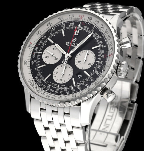 Reloj Breitling Navitimer 01 - Reloj automático ref. AB0127 46 mm acero 58 Facettes BTL/NVT/073