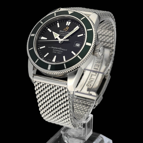 Breitling Superocean Heritage 42 watch - Automatic steel watch A17321 58 Facettes BTL/SOC/071