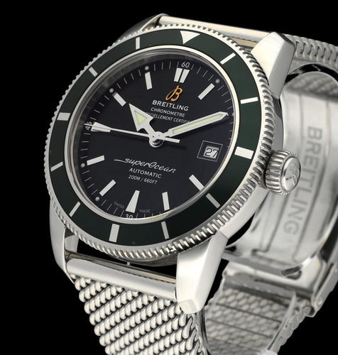 Breitling Superocean Héritage 42 Saat - Çelikten otomatik saat (A17321) 58 Facettes BTL/SOC/078