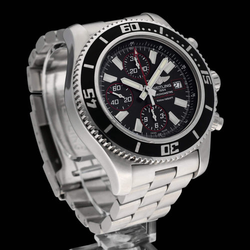 Hodinky Breitling Superocean - Chronograf II A13341 z oceli 58 Facettes BTL/SOC/093