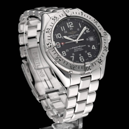 Breitling Superocean Watch - Automatic watch A17340 41 mm steel (2003) 58 Facettes BTL/SOC/095