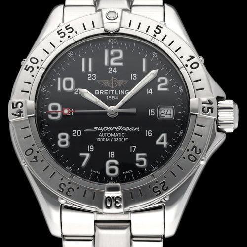 Breitling Superocean Watch - Automatic watch A17340 41 mm steel (2003) 58 Facettes BTL/SOC/095