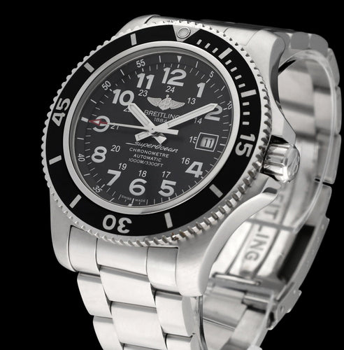 Hodinky Breitling Superocean II 44 - Automatické ocelové hodinky (A17392) 58 Facettes BTL/SOC/102