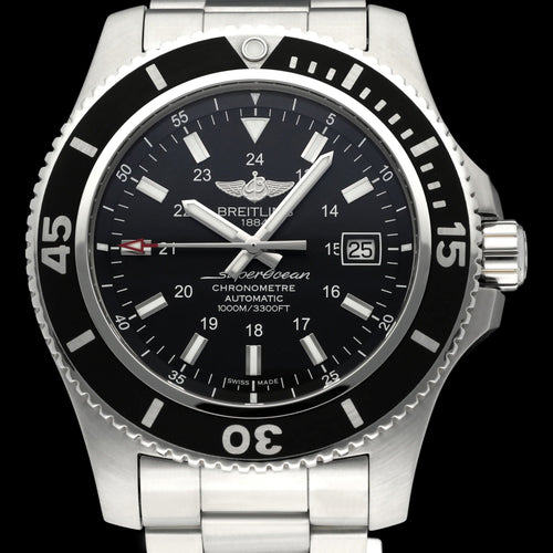 Zegarek Breitling Superocean II 44 - Automatyczny zegarek stalowy, ref. A17392 (2018) 58 Facettes BTL/SOC/106