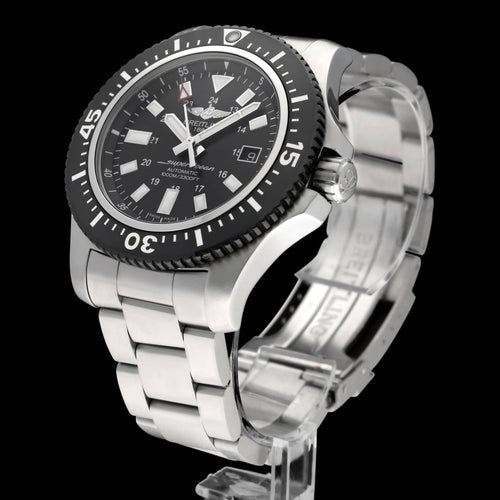 Breitling Superocean 44 watch - Automatic steel watch ref. Y17393 (2018) 58 Facettes BTL/SOC/109