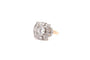 Bague 54 Bague Art déco en platine et or 18k avec diamants 1,06 ct 58 Facettes 26479-26559