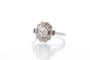 Bague 53 Bague en or blanc 18 carats avec diamants 58 Facettes 25562 25007b