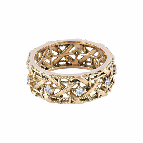 Bague DIOR - Bague Ruban Diamants 58 Facettes