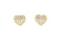 Boucles d'oreilles Boucles d’oreilles cœurs en or jaune 18k et diamants 58 Facettes 24110