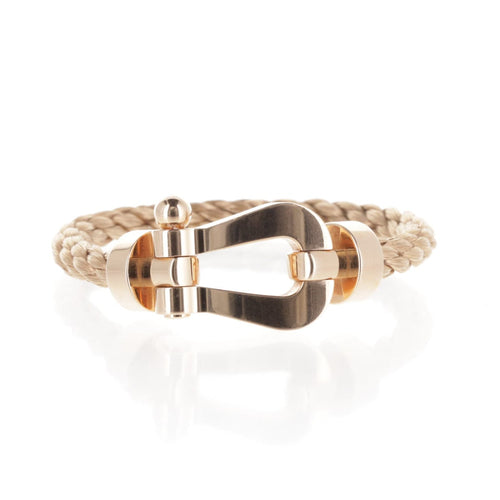 Bracelet FRED Force 10 XL - Bracelet en or rose 18 carats taille 16 58 Facettes 2.19202