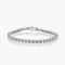 Bracelet Bracelet rivière de diamants en or blanc 18 K 6,40 ct G/VS 58 Facettes 2.19051
