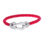 Bracelet Bracelet FRED Force 10 GM Or Blanc 750/1000 58 Facettes 65302-61805