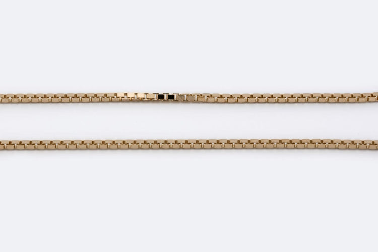 Collier Oro Giallo Chaîne - Collier en or jaune 18 kt 29 cm 58 Facettes col331