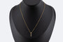 Collier Oro Giallo Chaîne avec pendentif en or jaune 18 kt 58 Facettes col71