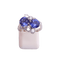 Bague 51 Bague or blanc toi et moi tanzanites et diamants 58 Facettes F0402
