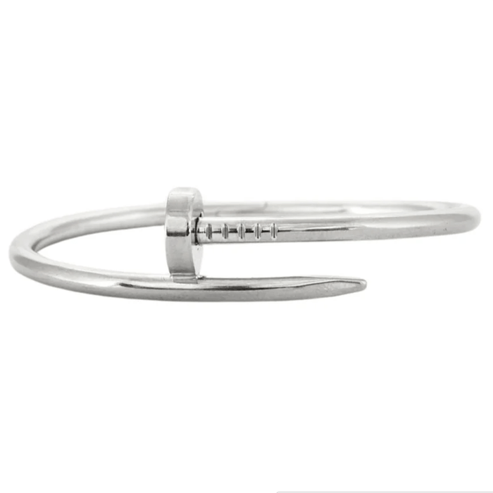 Bracelet CARTIER - Bracelet Juste un clou or blanc 58 Facettes 83214