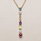 Collier Bulgari Allegra - Collier en or jaune 18 K, diamants, perles et pierres 58 Facettes 2.19017
