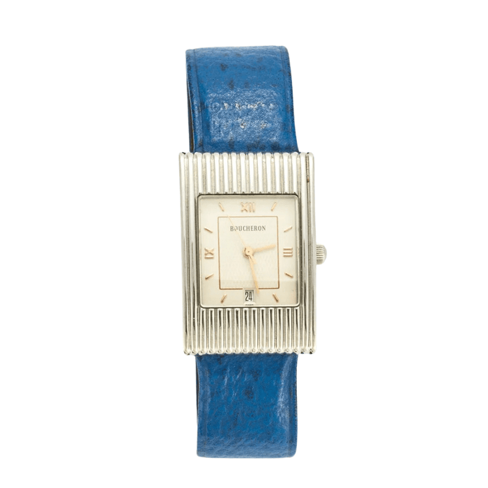 Montre Boucheron - Montre Reflet grand modèle - Acier 58 Facettes DV3004-2