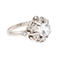 Bague 52.5 Bague or blanc diamant et béryl 58 Facettes D362790RR