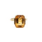 Bague 53 Bague citrine taille émeraude en or jaune 18K 58 Facettes REF2373-95