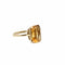 Bague 53 Bague citrine taille émeraude en or jaune 18K 58 Facettes REF2373-95