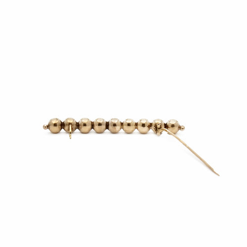 Broche Broche ancienne aux grenats almandins sur paillon 58 Facettes REF2374-96