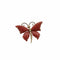 Broche Broche papillon en or jaune 18K et corail rouge 58 Facettes REF23121-143