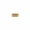 Bague 52.5 Bague bandeau pavée de diamants en or jaune 18K 58 Facettes REF24089-252