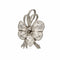 Broche Broche fleur dentelée en or 18K et 14K sertie de diamants 58 Facettes REF24101CF-264